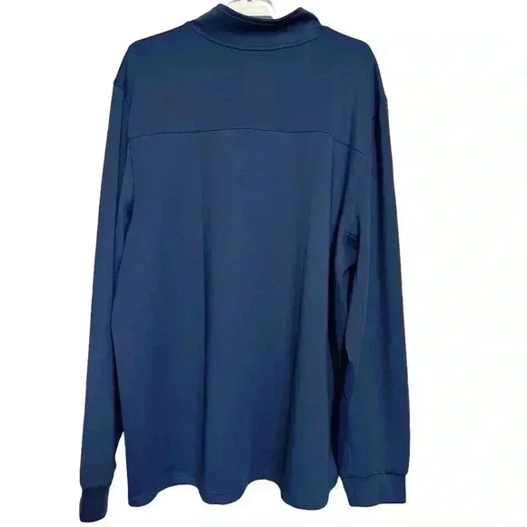 Member's Mark Men's Tech Knit Quarter Zip Lightweight Pullover Jacket -Size XXL - Picture 3 of 5